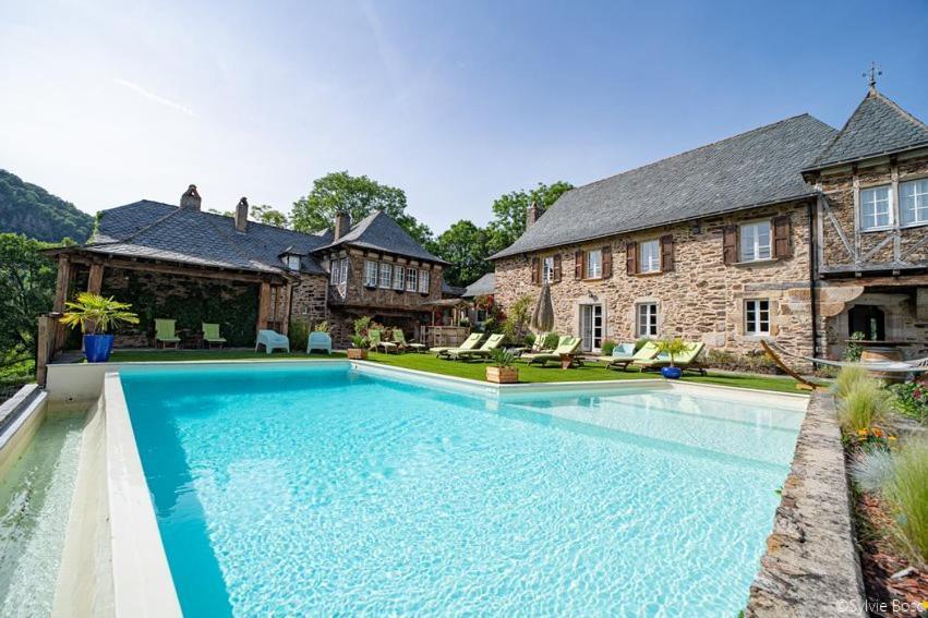 Hotel Chateau De Longcol La Fouillade Exteriér fotografie