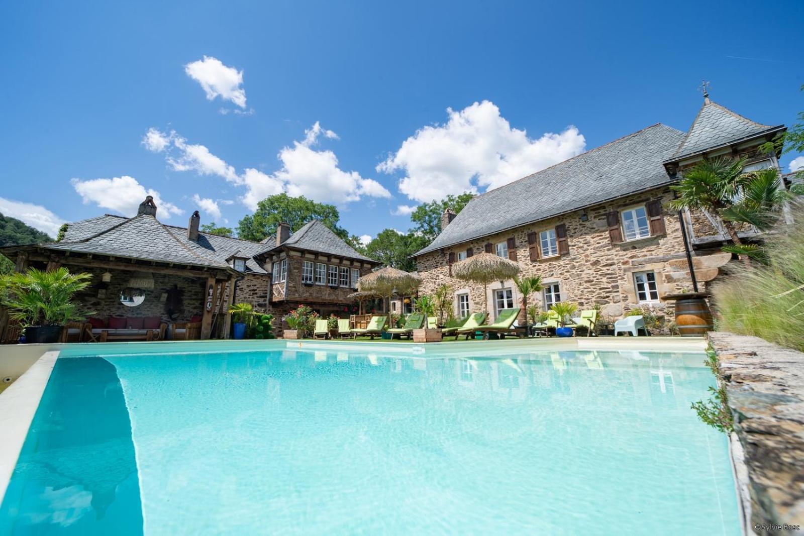 Hotel Chateau De Longcol La Fouillade Exteriér fotografie