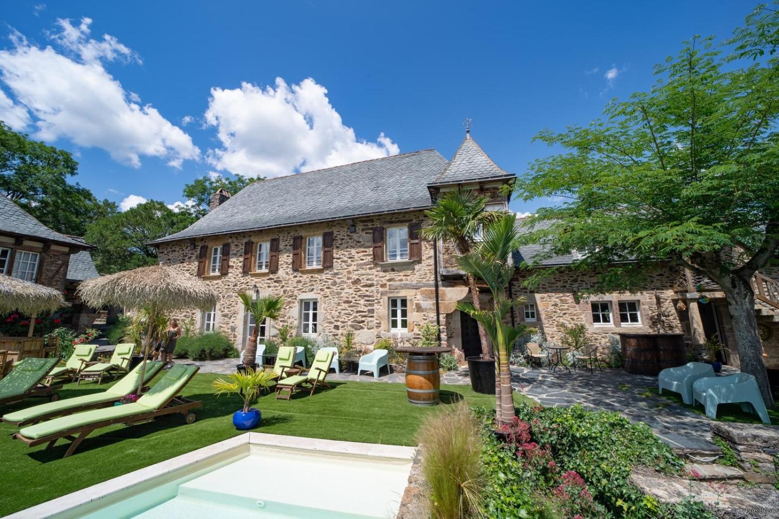Hotel Chateau De Longcol La Fouillade Exteriér fotografie
